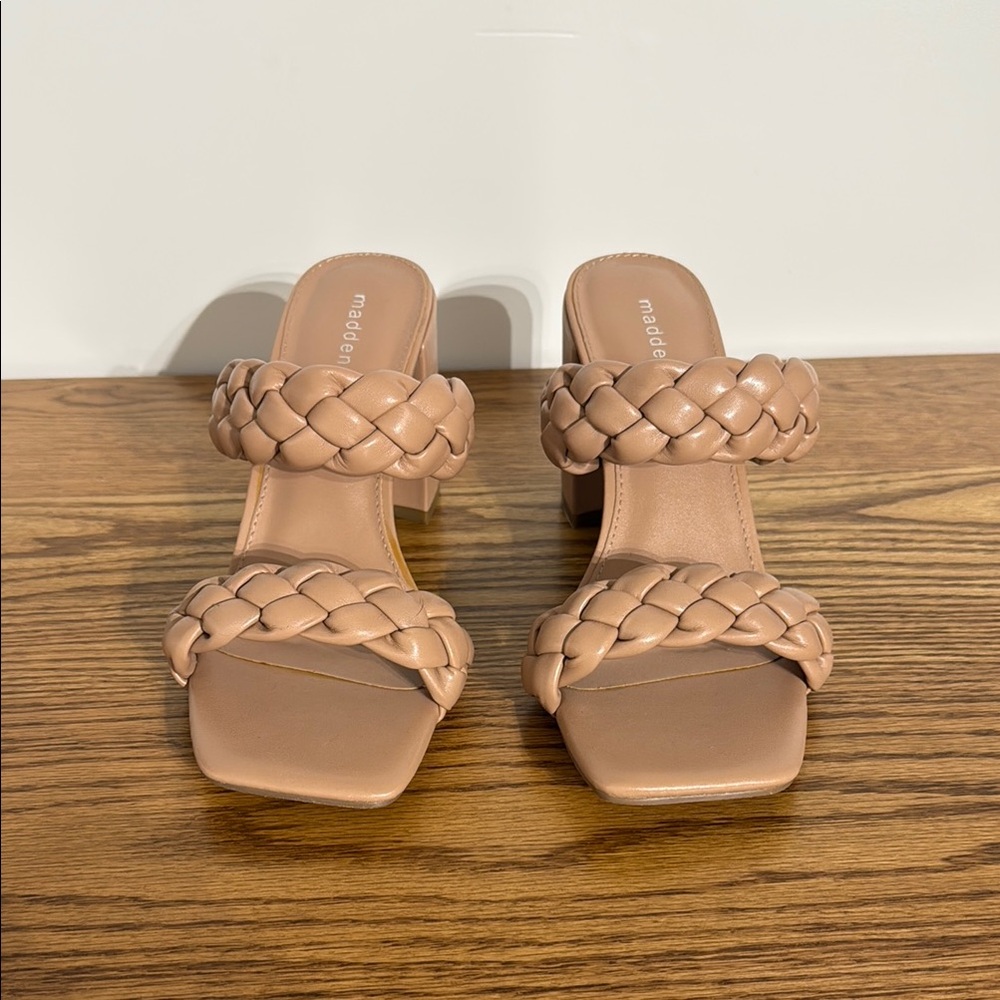Madden Girl Braided Tan Women's Sandals